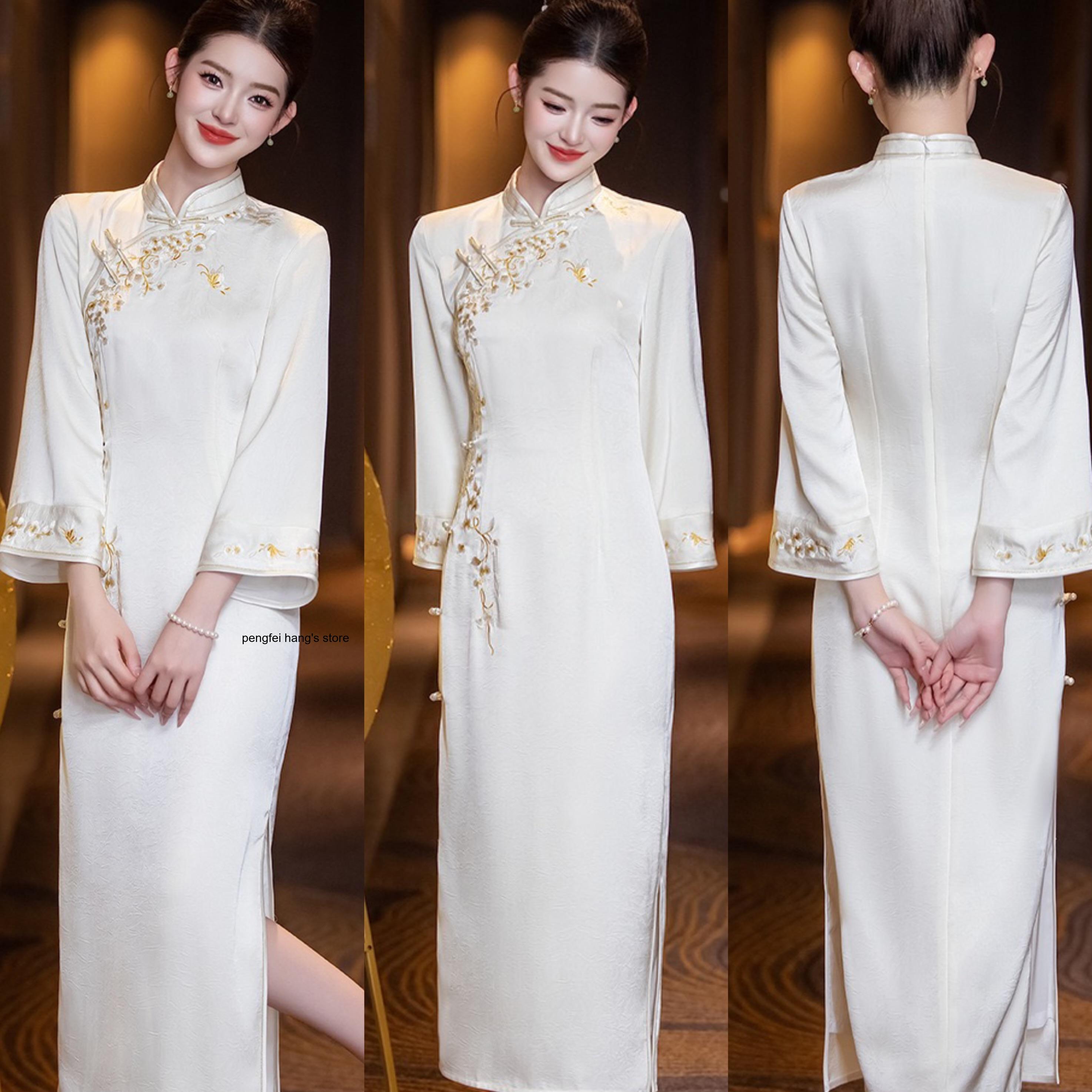Women'S Formal Wear Petite - فستان نسائي أنيق طويل بتصميم تشيباو