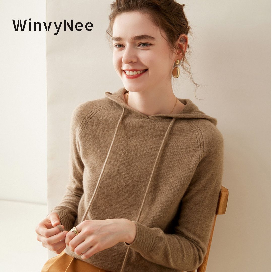 Cashmere Sweater Formal - سترة نسائية من الكشمير وصوف الميرينو