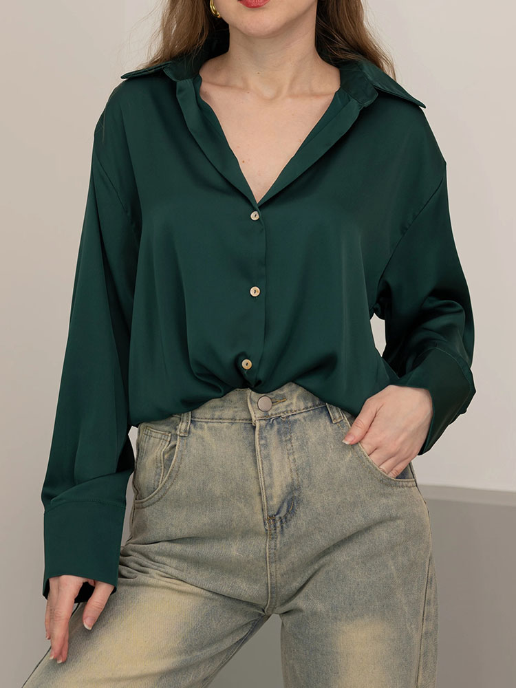 Women Formal Wear Winter - أنثى زر الحرير للنساء أنيقة كل