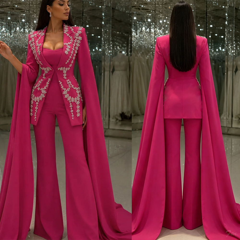 Formal Dress Female - فساتين سهرة أنيقة للنساء مزينة بالخرز،