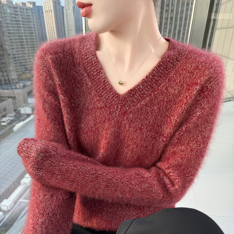 Cashmere Sweater Formal - سترة نسائية جديدة للخريف والشتاء من