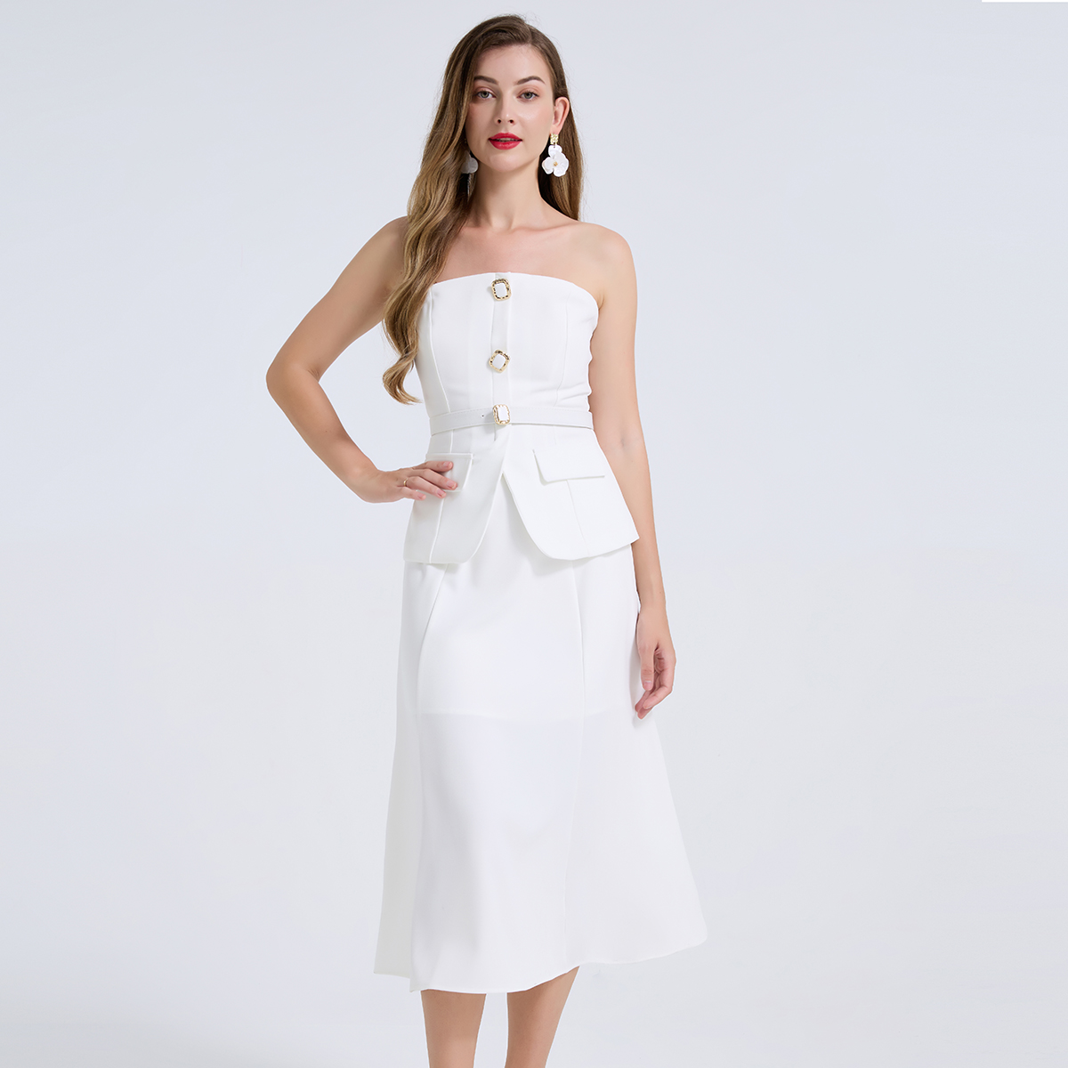 طقم نسائي من قطعتين أنيق مع أز - مراجعة Women Formal Wear For Meeting وسعره