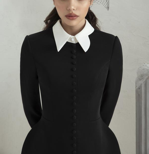 متجر خياط فستان أسود صغير فستا - مراجعة Formal Dress Female وسعره