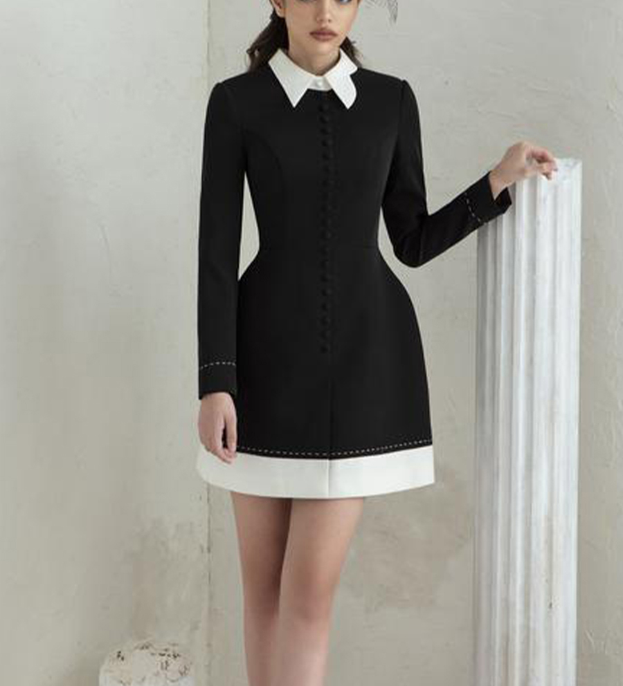 متجر خياط فستان أسود صغير فستا - مراجعة Formal Dress Female وسعره