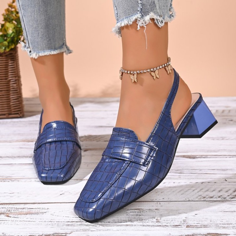 أحذية نسائية بكعب عريض، أحذية  - مراجعة Women'S Work Fashion وسعره