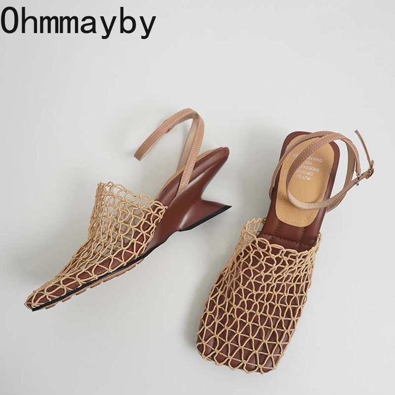 صنادل نسائية فاخرة بتصميم مفرغ - مراجعة Women'S Work Fashion وسعره