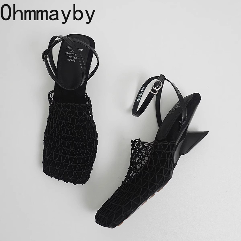 صنادل نسائية فاخرة بتصميم مفرغ - مراجعة Women'S Work Fashion وسعره