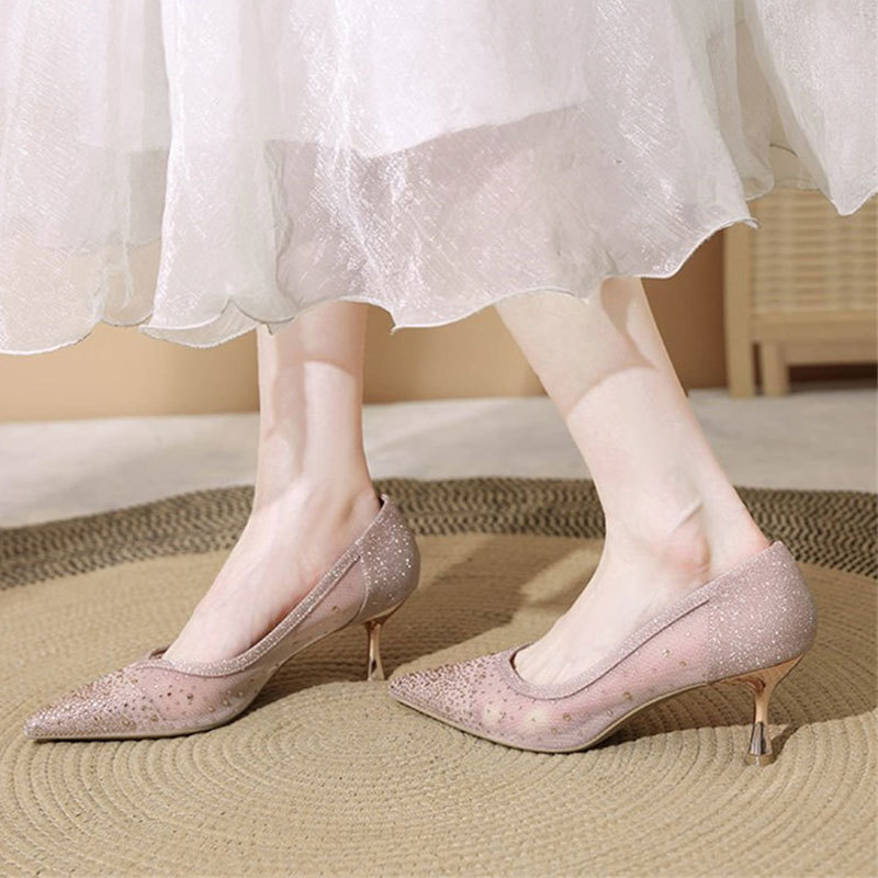 صنادل بكعب عالٍ سهلة الارتداء  - مراجعة Women'S Work Fashion وسعره