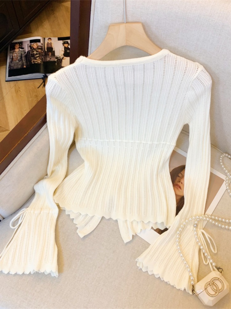 البلوزات لاعبا بالأزرار النسائ - مراجعة Cashmere Sweater Formal وسعره