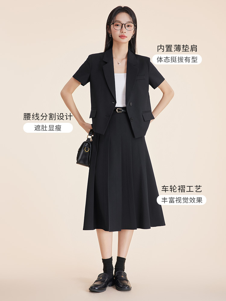 طقم بدلة نسائية رمادية للخريف  - مراجعة Women'S Formal Wear Petite وسعره