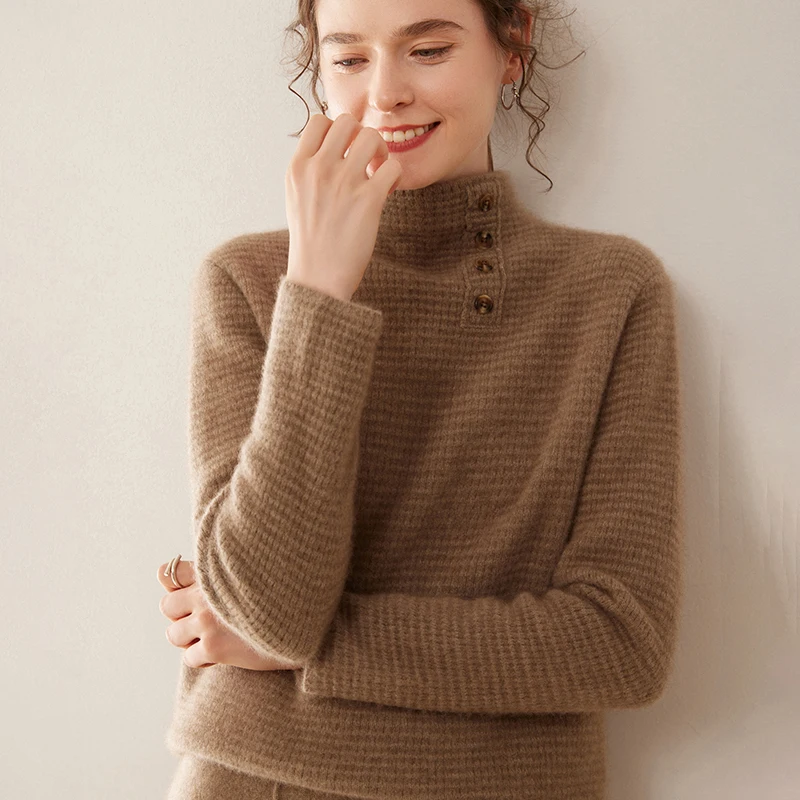 سترة نسائية من الكشمير والصوف  - مراجعة Cashmere Sweater Formal وسعره