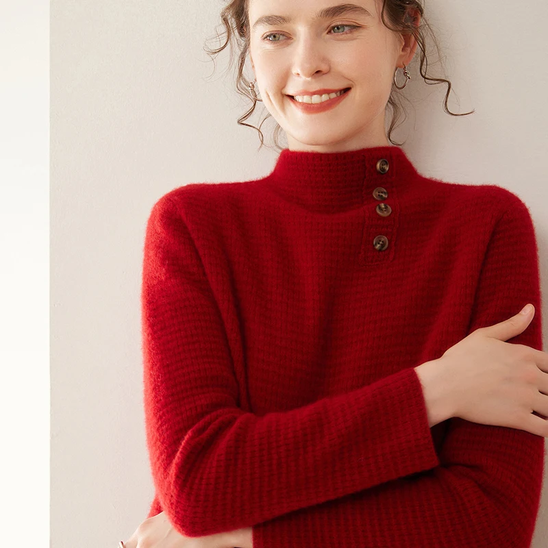 سترة نسائية من الكشمير والصوف  - مراجعة Cashmere Sweater Formal وسعره