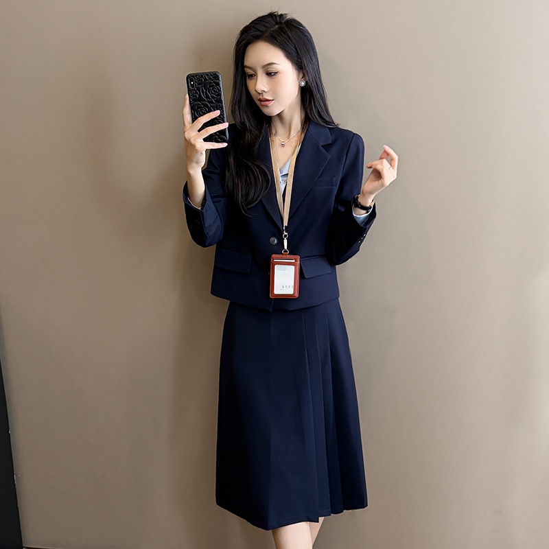 طقم بدلة رمادية احترافية للنسا - مراجعة Women'S Formal Wear Petite وسعره
