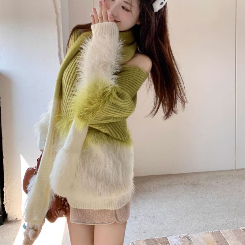 المرأة التدرج سترة برقبة على ش - مراجعة Women Formal Wear Winter وسعره