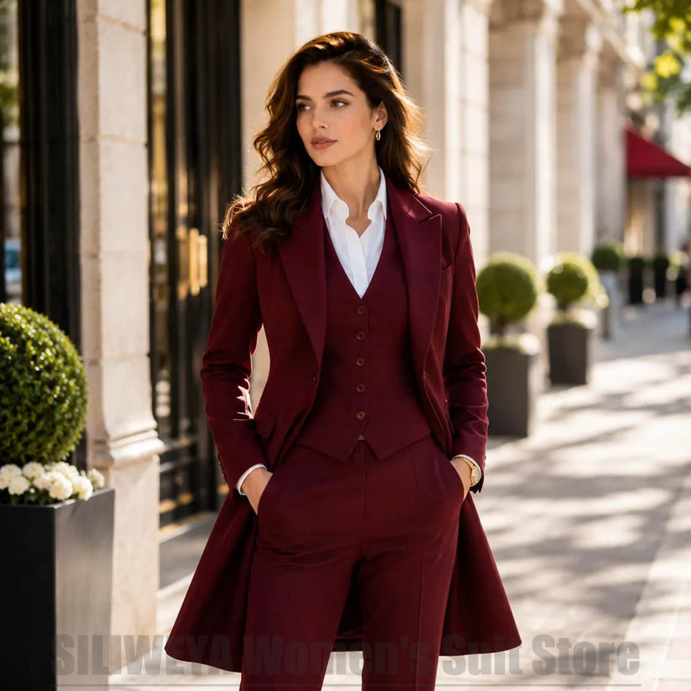 بدلة نسائية أنيقة من 3 قطع مع  - مراجعة Women Formal Wear Office وسعره