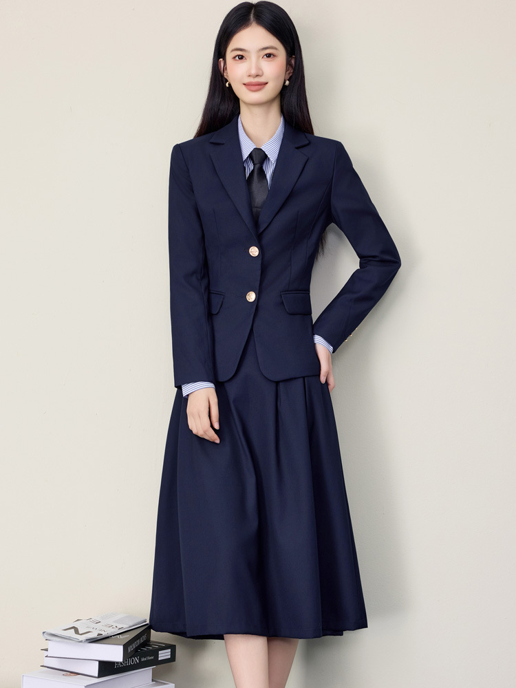 طقم تنورة بدلة سوداء للنساء، م - مراجعة Women'S Formal Wear Petite وسعره