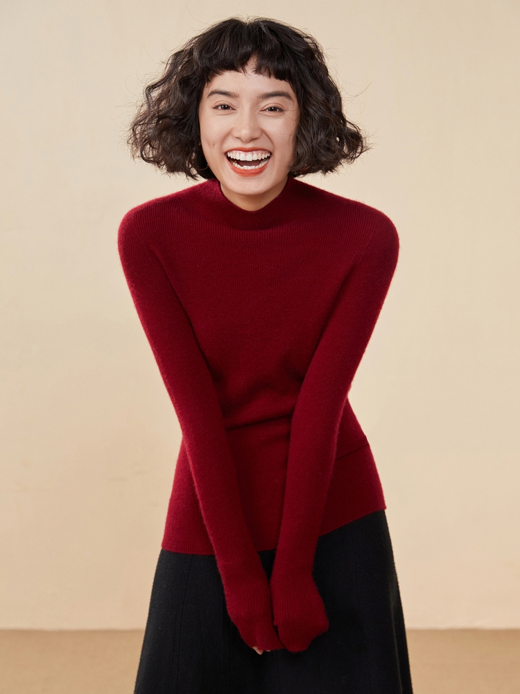 سترة الكشمير المعنقة للنساء ال - مراجعة Cashmere Sweater Formal وسعره