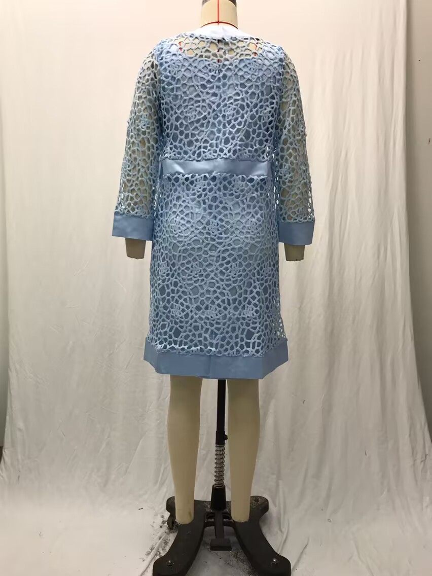 فستان كارديجان من الدانتيل مع  - مراجعة Formal Dress Female وسعره