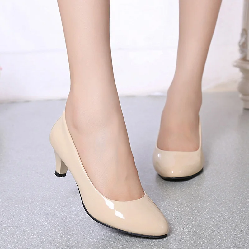 الإناث مضخات عارية الفم الضحلة - مراجعة Women'S Work Fashion وسعره