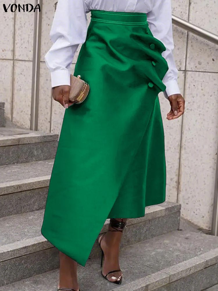 حجم كبير التنانير الساتان فوند - مراجعة Pencil Skirt Midi وسعره