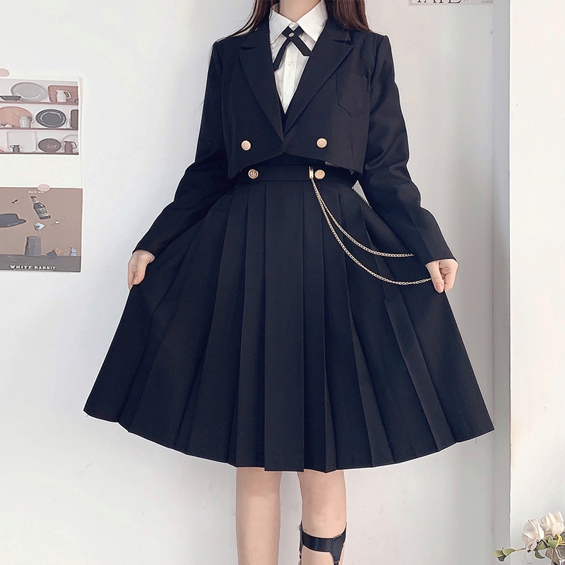 تنورة موحدة مدرسية متعددة الاس - مراجعة Pencil Skirt Midi وسعره
