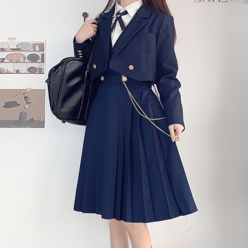 تنورة موحدة مدرسية متعددة الاس - مراجعة Pencil Skirt Midi وسعره